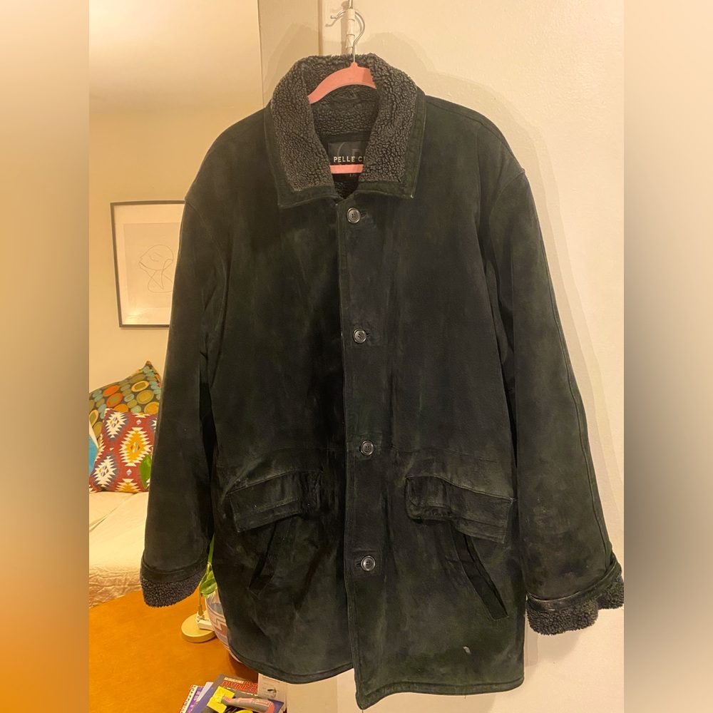 Men’s Leather Coat